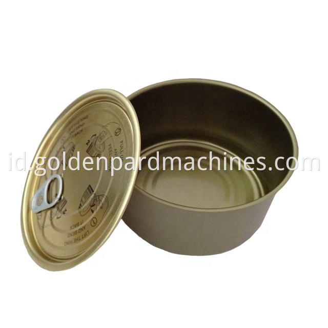Umpan Balik Tin Can Maker Machine Line